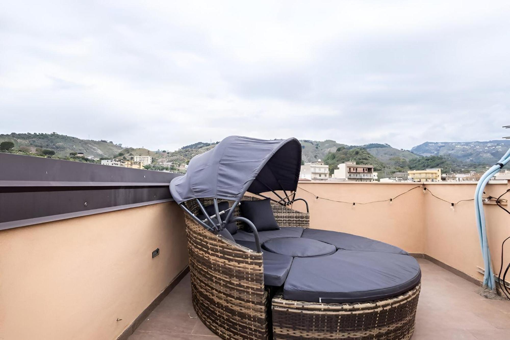 Romantico Monolocale Veranda Privata Vista Mare Reggio di Calabria Exteriör bild